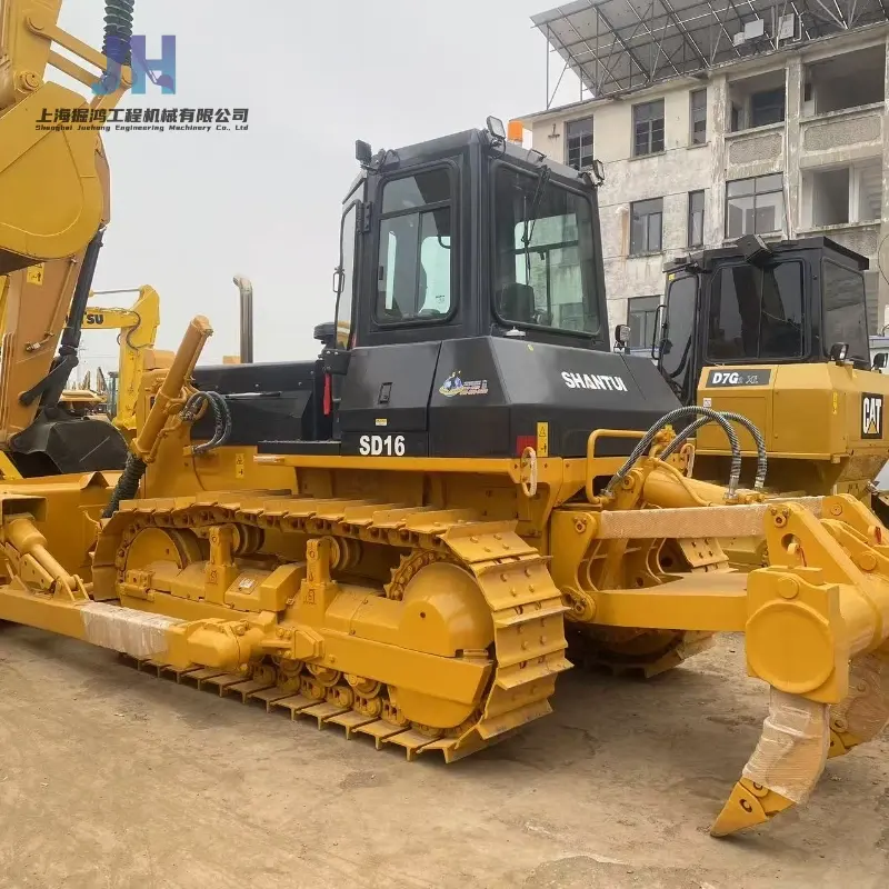 Competitive Price Good Condition Used SHANTUI SD16 Medium Bulldozer Sand Digging Machine Supplier