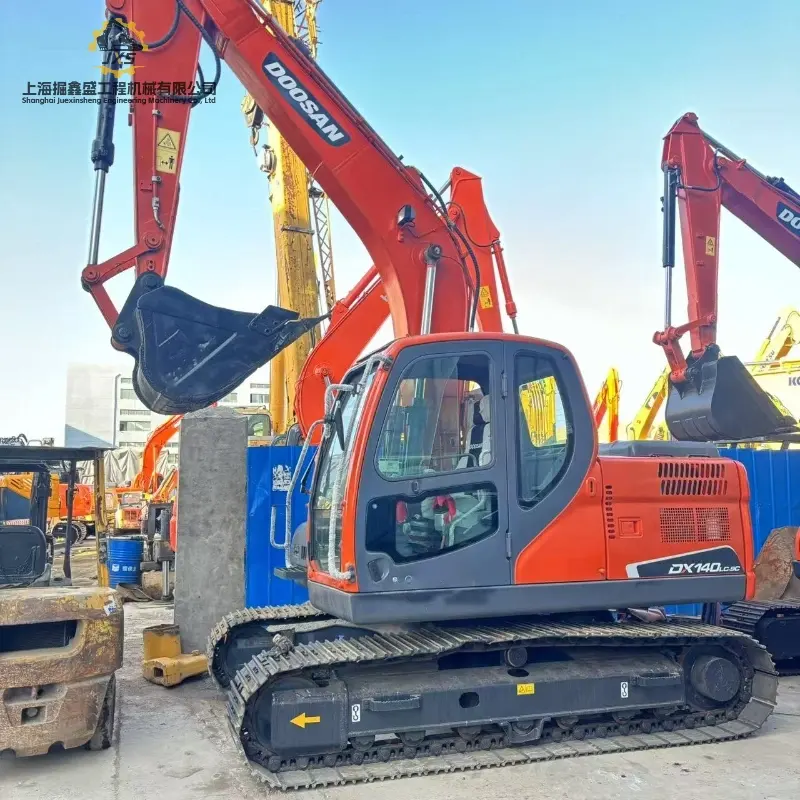 Durable High Performance Used DOOSAN DX140 Small Digging Machine Construction Supplier