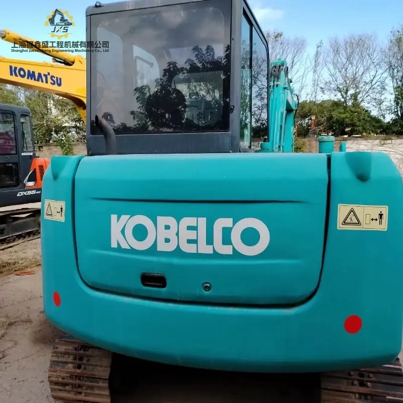 Durable Powerful Used KOBELCO SK60 Compact Crawler Excavator Construction Equipment Supplier