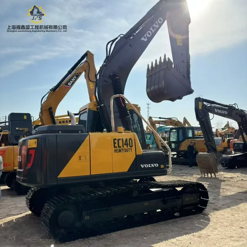 Durable Powerful Used VOLVO EC140 Medium Crawler Excavator Construction Machinery for Sale