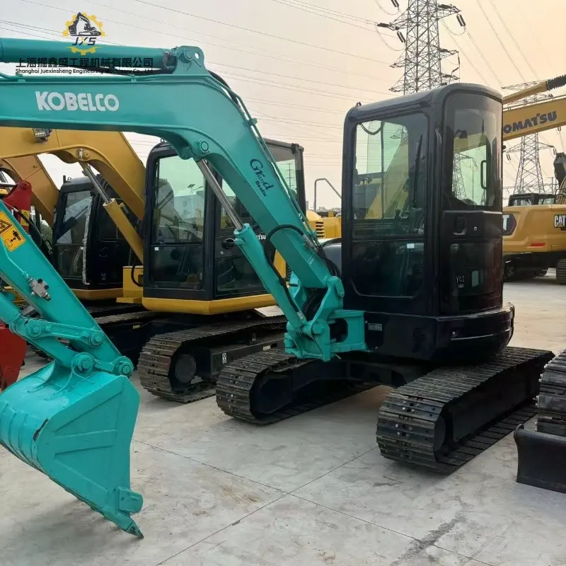 Good Condition Competitive Price Second-hand KOBELCO SK55 Small Hydraulic Digger for Sale