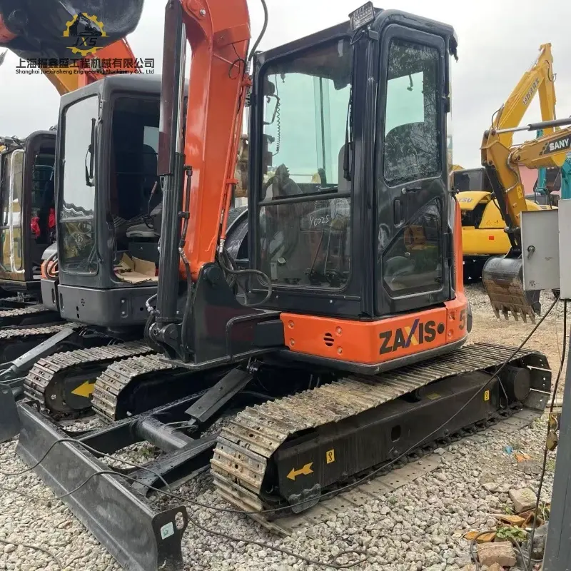 Good Condition Low Price Second-hand HITACHI ZX55 Small Digger Machine for Sale