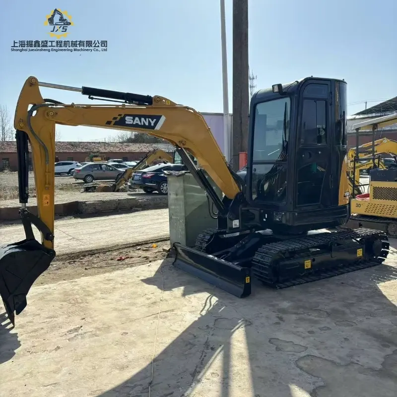 Good Condition Low Price Second-hand SANY SY35u Small Crawler Digger Equipment for Sale