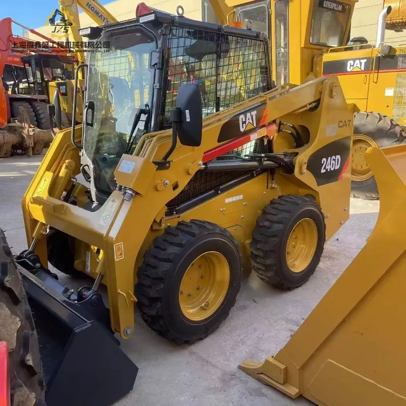 Good Performance Competitive Price Second hand CAT 246D Loader Machinery Supplier