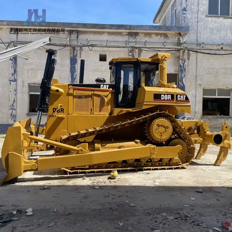 Heavy Duty Powerful Second-hand CAT D8 Large Bulldozer Mining Construction Machinery Dealer