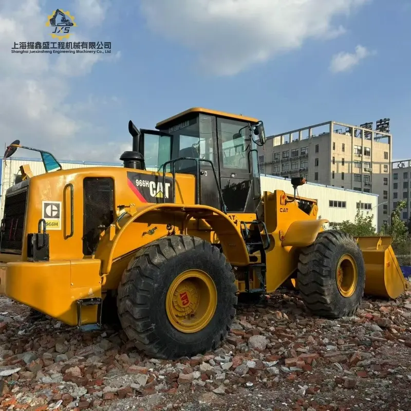 High Capacity Original Second-hand CAT966H Wheel Loader Construction Equipment Global