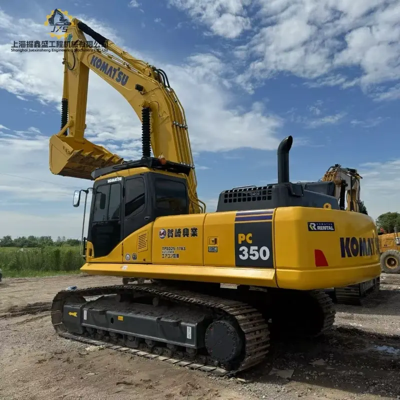 High Efficiency Durable Second-hand KOMATSU PC350-7 Mining Excavator Equipment Supplier
