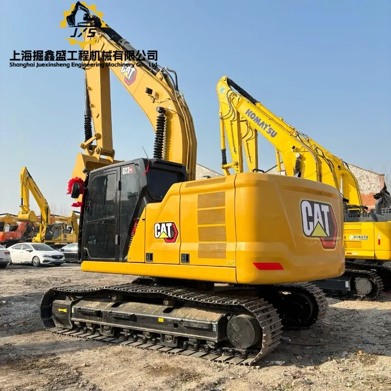 High Efficiency Good Condition Second-hand CAT 323GC Fuel Saving Excavator Global