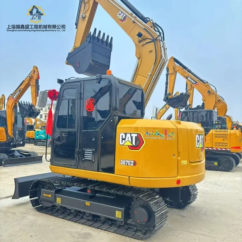 High Performance Competitive Price Used CAT 307E2 Midi Excavator Global Supplier