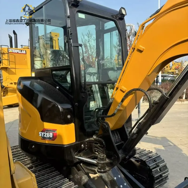 Hot Sale Compact Used SANY SY26u Mini Excavator Agricultural Solution Global Supplier
