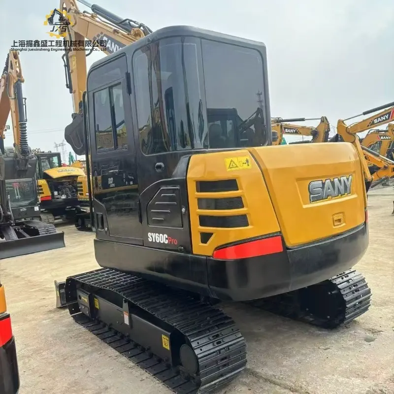 Hot Sale Durable Used Sany SY60Cpro Small Hydraulic Excavator Supplier