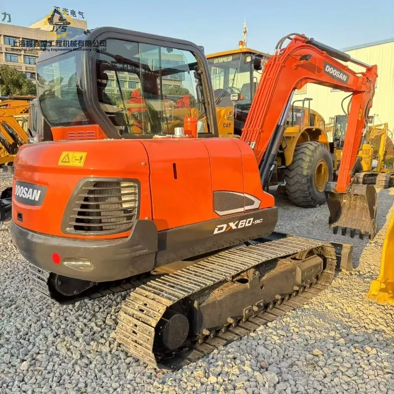 Hot Sale Powerful Used DOOSAN DX60-9C Mini Crawler Excavator Global Supplier Solution