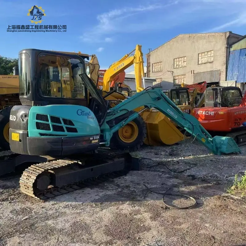 Little Good Condition Second hand Kobelco SK35SR Mini Hydraulic Excavator Global Supply