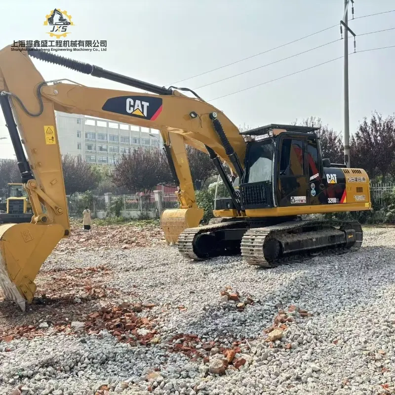 Long Reach Hot Sale Second-hand CAT 320D2L Extended Boom Excavator Global