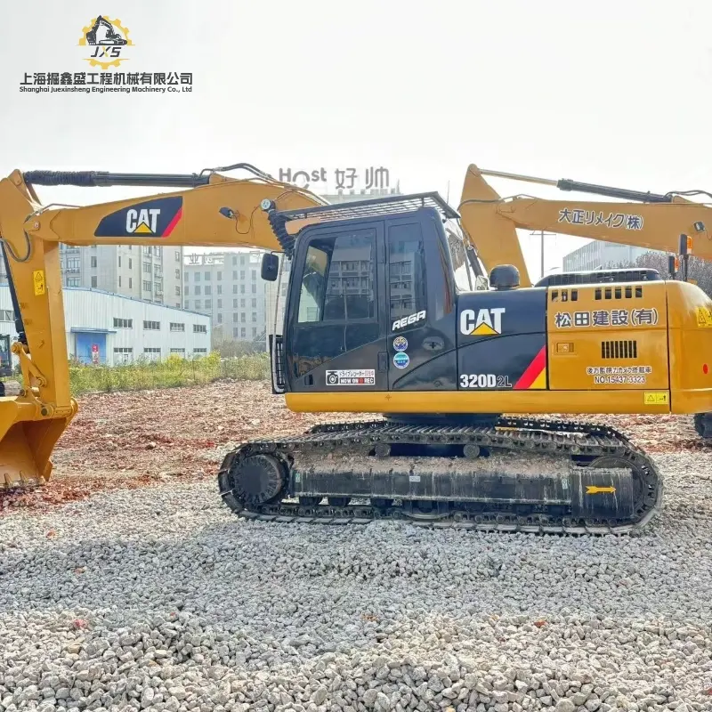 Long Reach Hot Sale Second-hand CAT 320D2L Extended Boom Excavator Global
