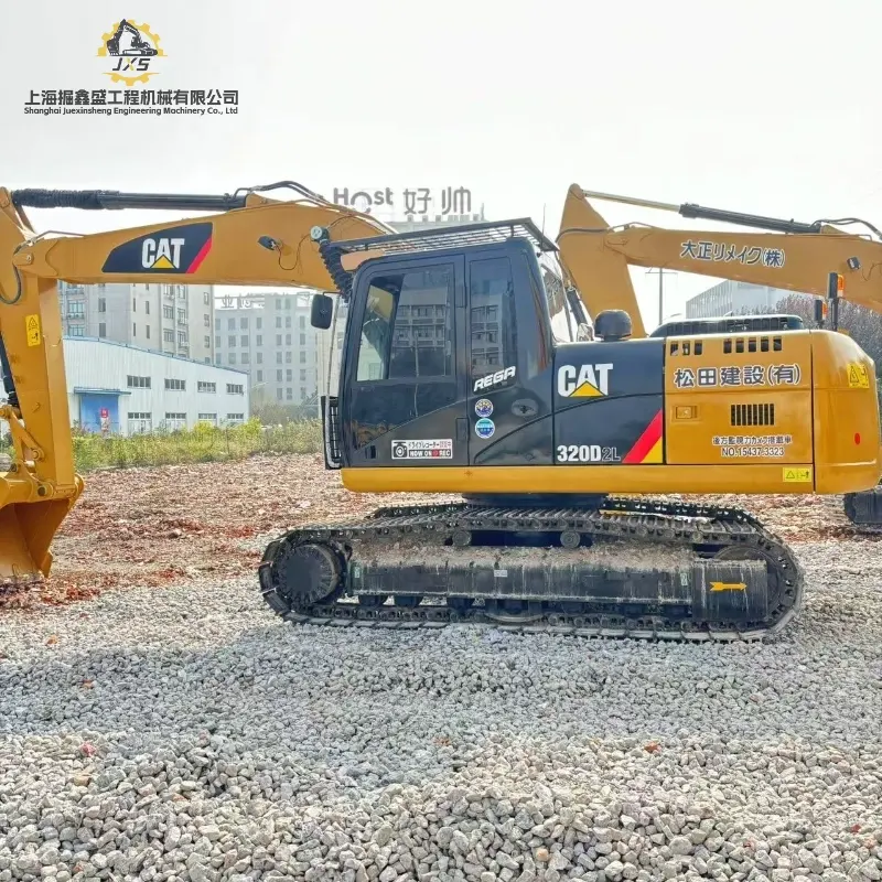 Long Reach Hot Sale Second-hand CAT 320D2L Extended Boom Excavator Global