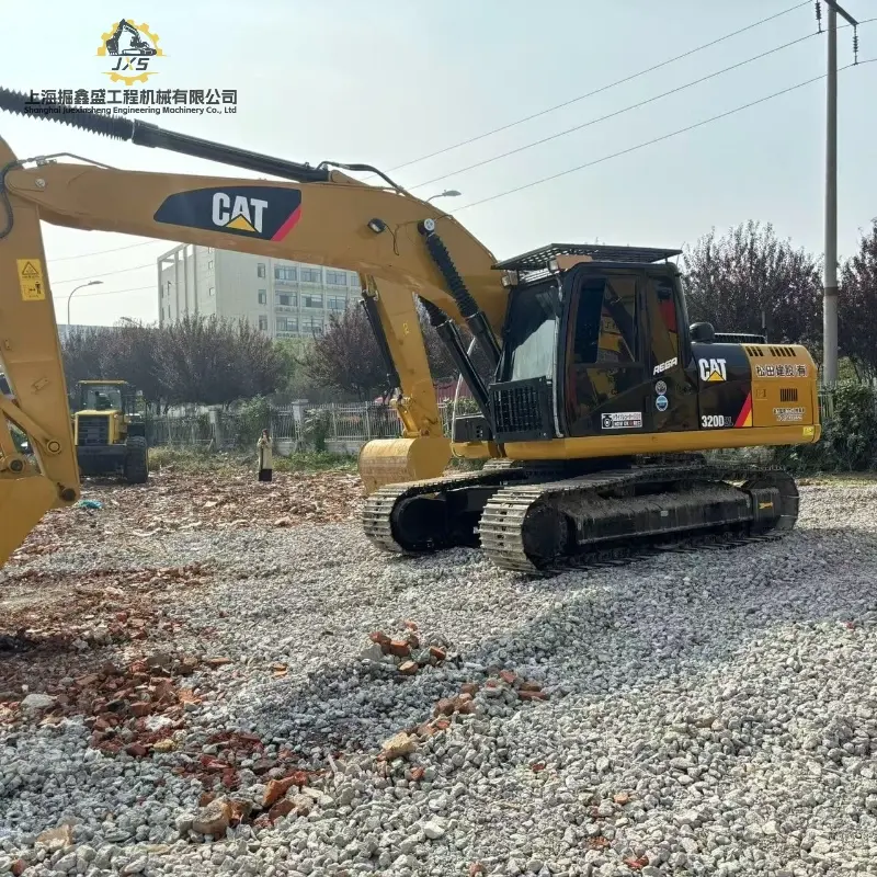 Long Reach Hot Sale Second-hand CAT 320D2L Extended Boom Excavator Global