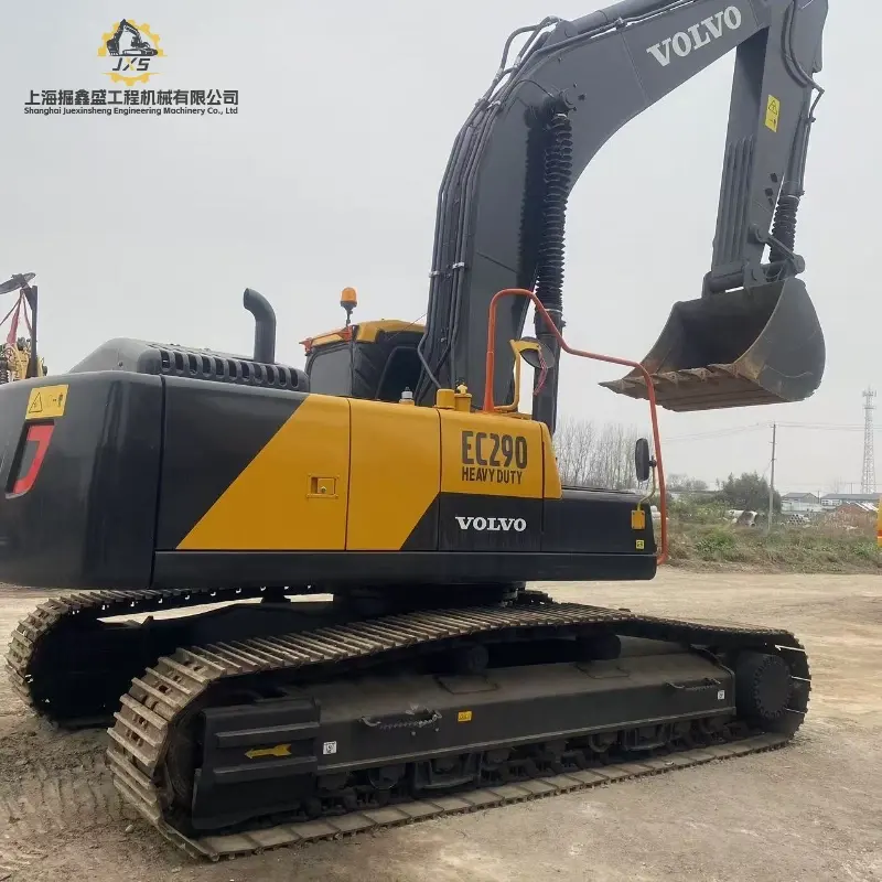 Low Hours Good Condition Second-hand VOLVO EC290 Heavy Excavator Construction Solution