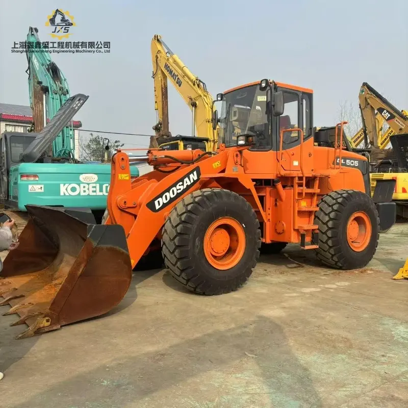 Low Price Good Condition Second-hand Doosan DL505 Loader Hydraulic Equipment Supplier
