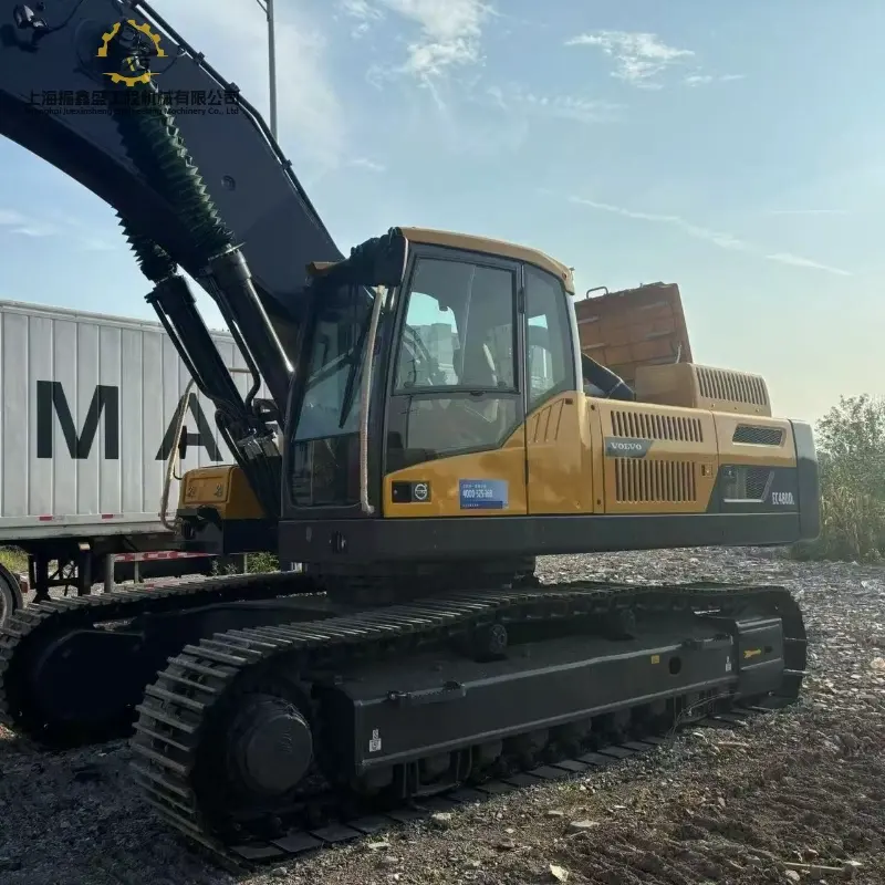 Low Price Good Condition Used Volvo EC480DL Heavy Excavator Equipment Supplier