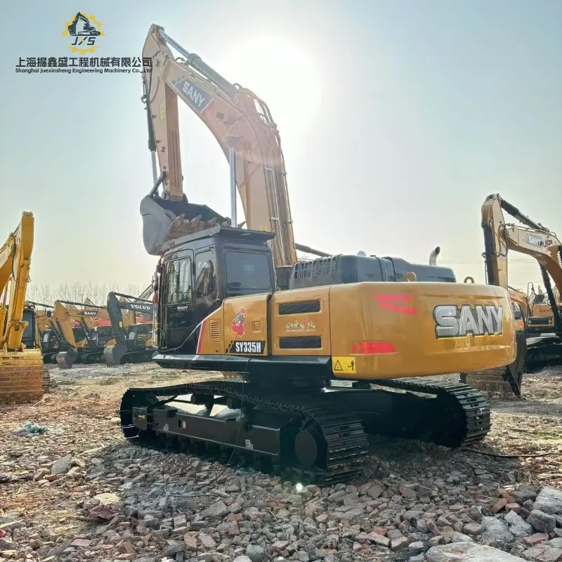 Low Price Good Performance Used Sany SY335H Heavy Excavator Machinery Supplier