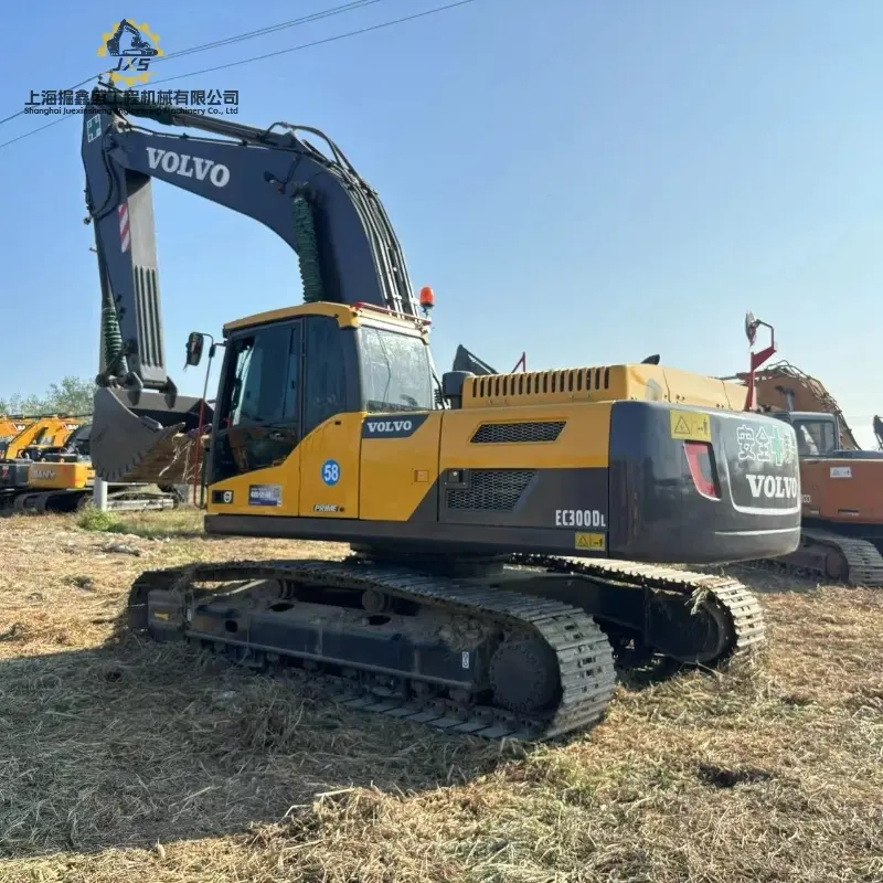 Low Price Used Volvo EC300D Large Excavator Operator Comfort Cab High Productivity Solution