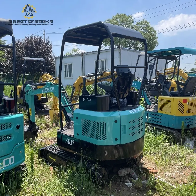 Mini Hot Sale Used KOBELCO SK17 Ultra Compact Excavator Agricultural Solution Global