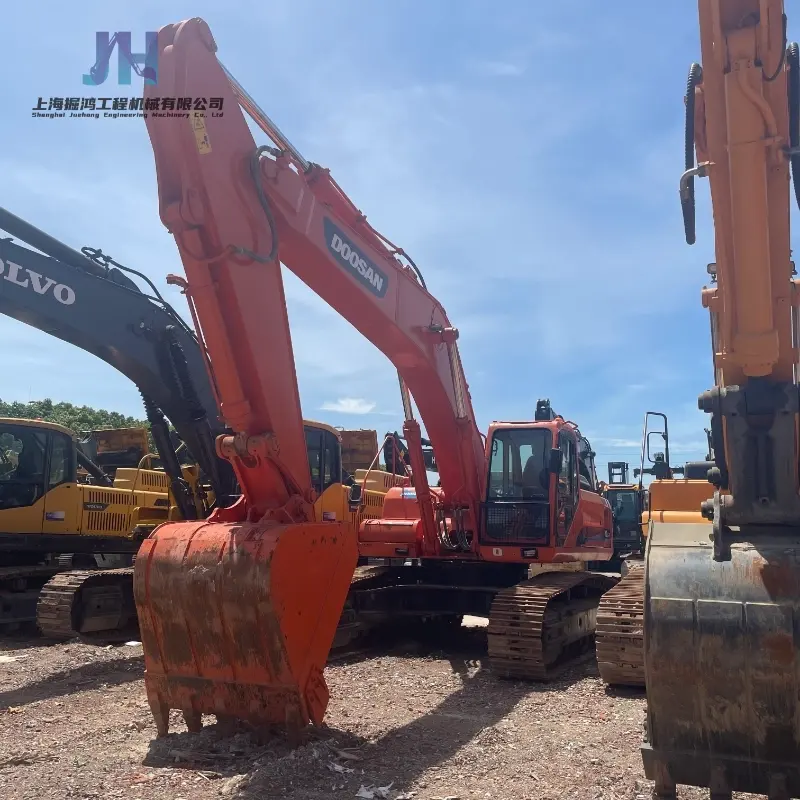 Mining Powerful Second-hand DOOSAN DH420 Rock Excavator Heavy Construction Equipment Dealer