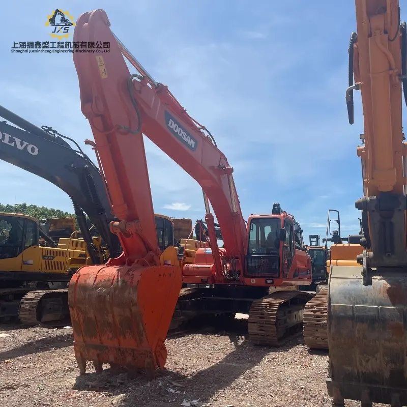 Mining Powerful Second-hand DOOSAN DH420 Rock Excavator Heavy Construction Equipment Dealer