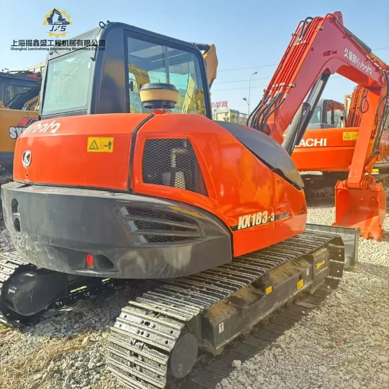 New Arrival Competitive Price Used KUBOTA KX183-3 Small Excavator Global Supplier