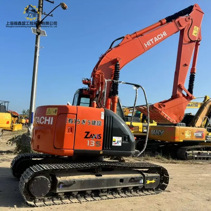 Original Good Performance Second hand Hitachi ZX135US Hydraulic Excavator Global Supply