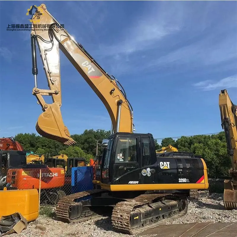 Original Second-hand CAT 326D2L Extended Arm Digger Equipment Supply