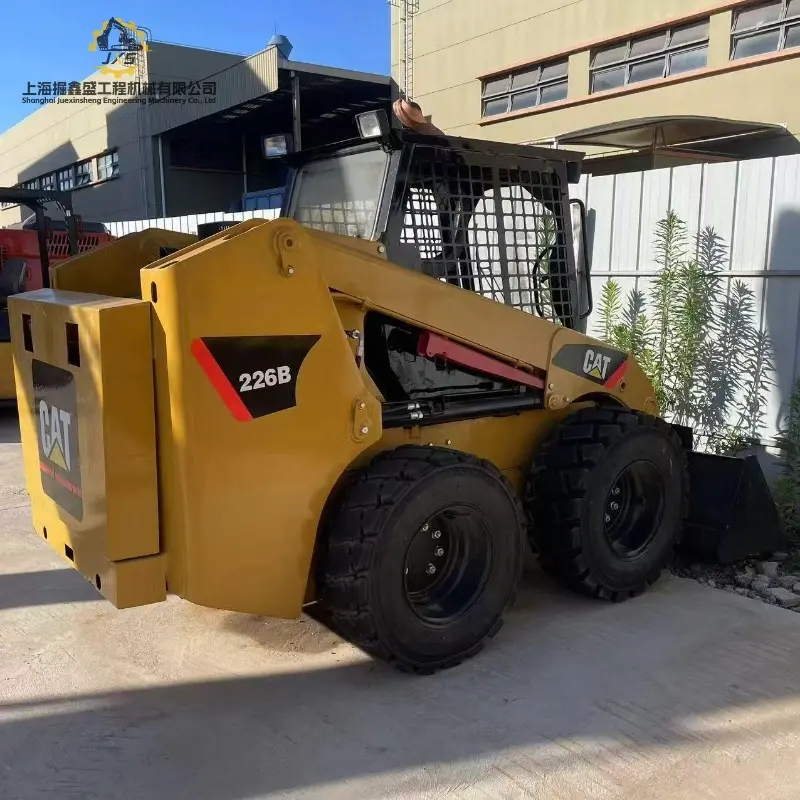 Powerful Hot Sale Used CAT 226B Loader Construction Equipment Global Supply