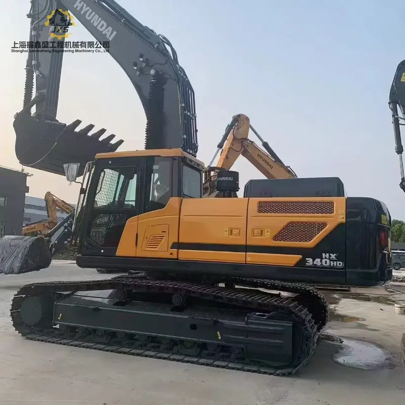 Premium Hot Sale Used HYUNDAI HX340 Heavy Demolition Excavator Equipment for Sale