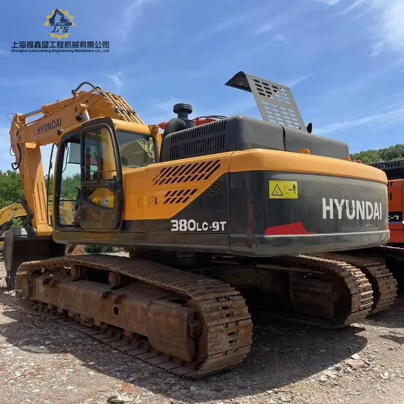 Robust Efficient Second-hand HYUNDAI 380LC-9T Large Crawler Machine Global Supplier