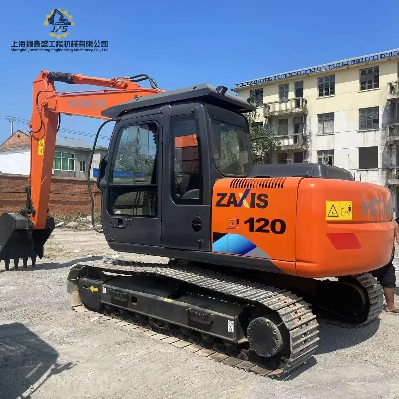 Robust Efficient Used HITACHI ZX120 Medium Excavator Construction Supplier
