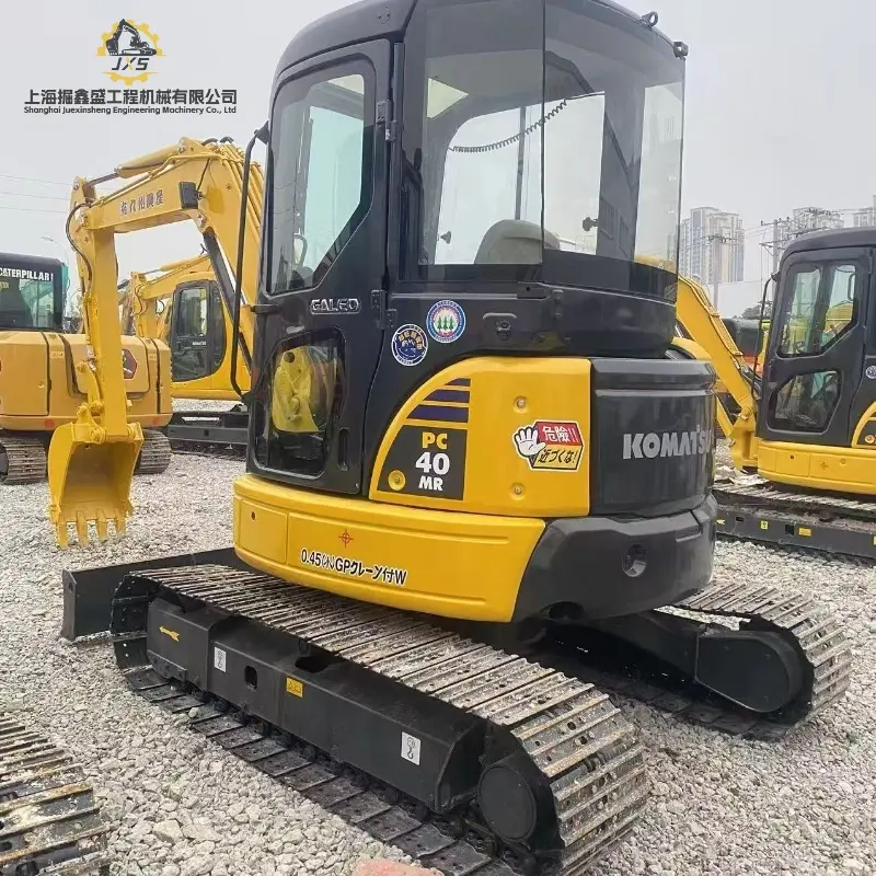 Second-hand Komatsu PC40MR-2 Compact Machine Zero Tail Swing Quick Hitch Ready Urban Dealer