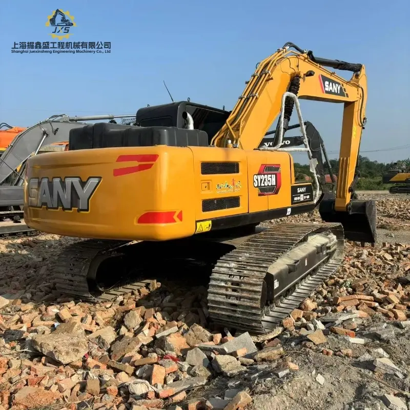 Used Sany SY235H Heavy Excavator 23.5T Rock Bucket Mining Spec X-Frame Undercarriage Supplier