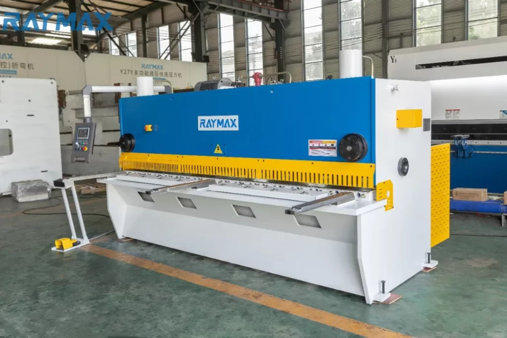 china hydraulic guillotine shearing machine