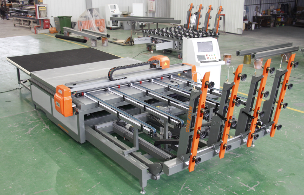 ruifeng Model 2520 Fully Automatic Ultra-thin Glass Cutting and Sheeting Machine manufacturer