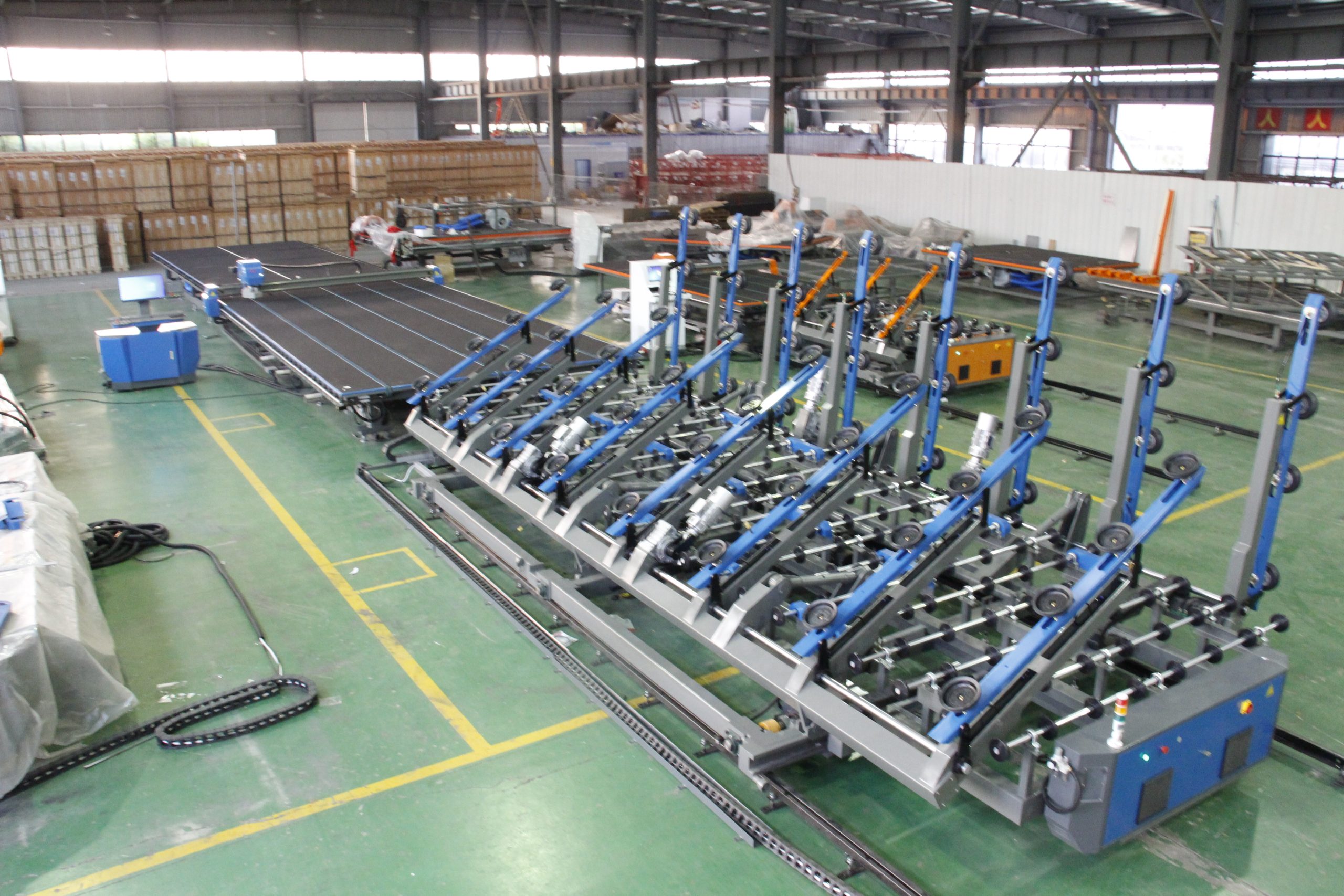 Type 8133 double-turn four-station glass cutting line manufacture