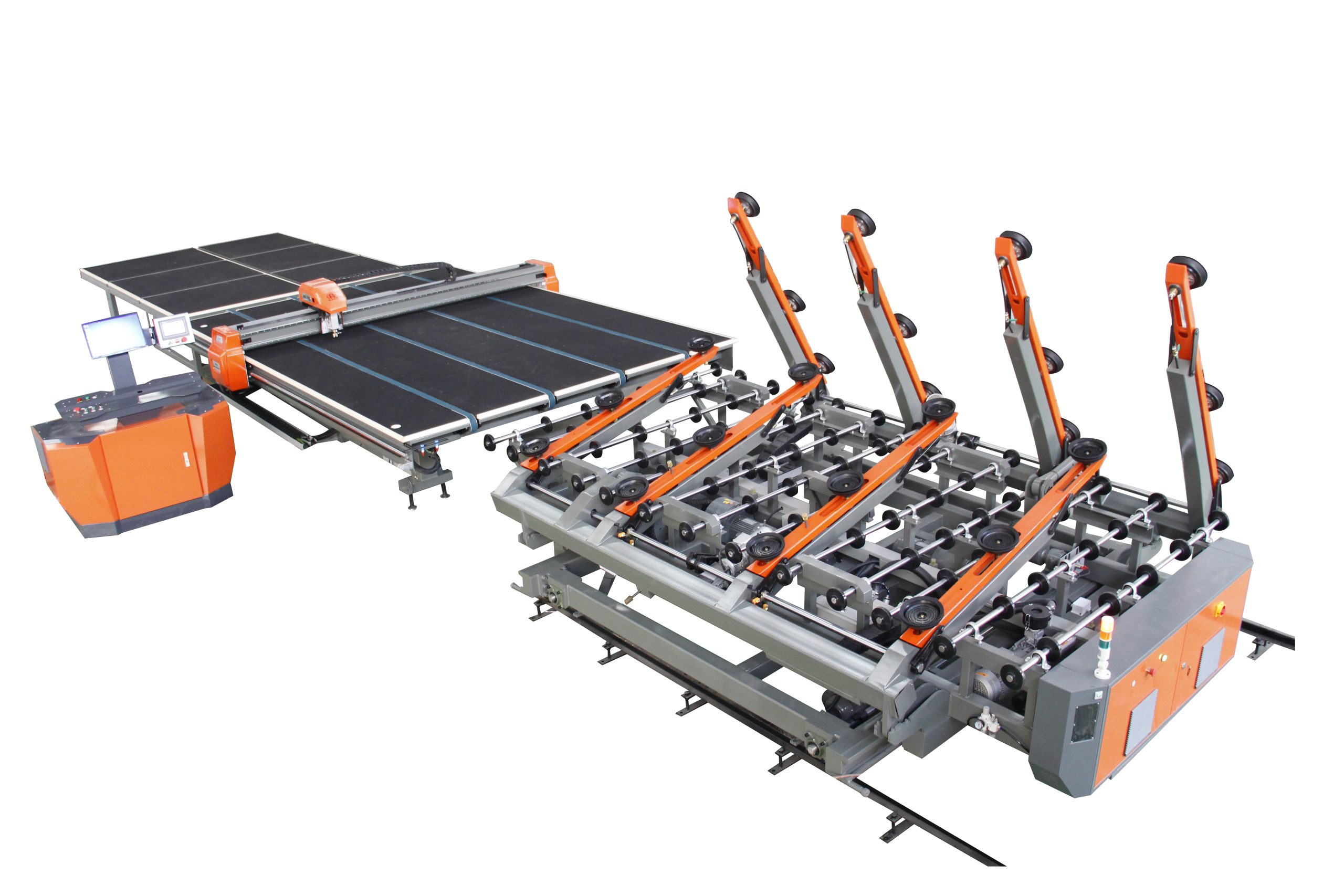 ruifeng Double-turn and two-station glass cutting line