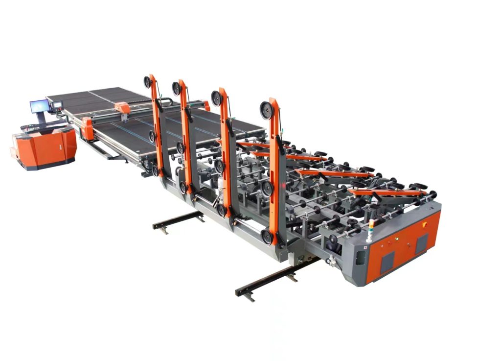 ruifeng Type 4228 double-turn and two-station glass cutting line manufacture