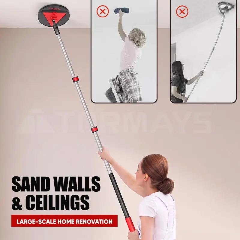 circular sandpaper holder for drywall putty wall sanding