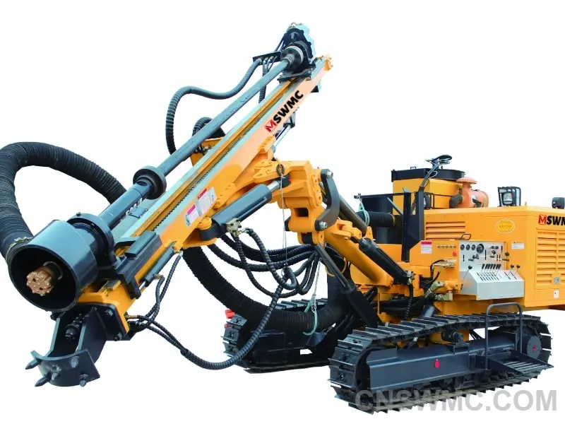 SWDS 140C-DTH separated crawler mounted surface hydraulic down-the-hole drilling rig