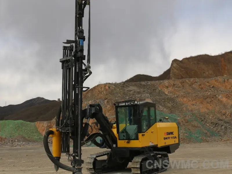 SWTI 115A-TH Full Hydraulic Top Hammer Surface Drilling Rig