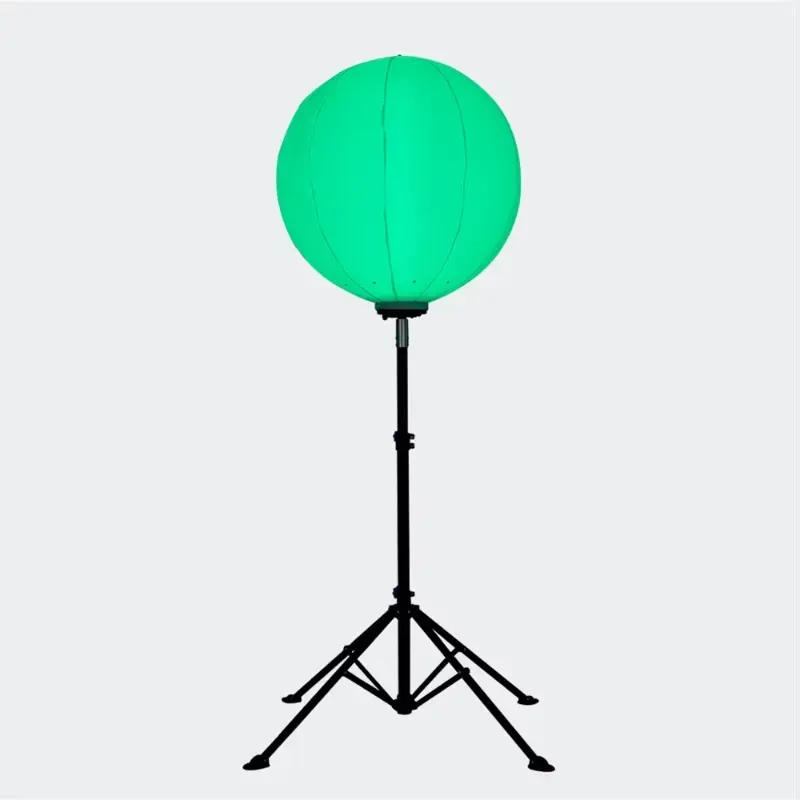 Iluminação RGBW para balões de eventos