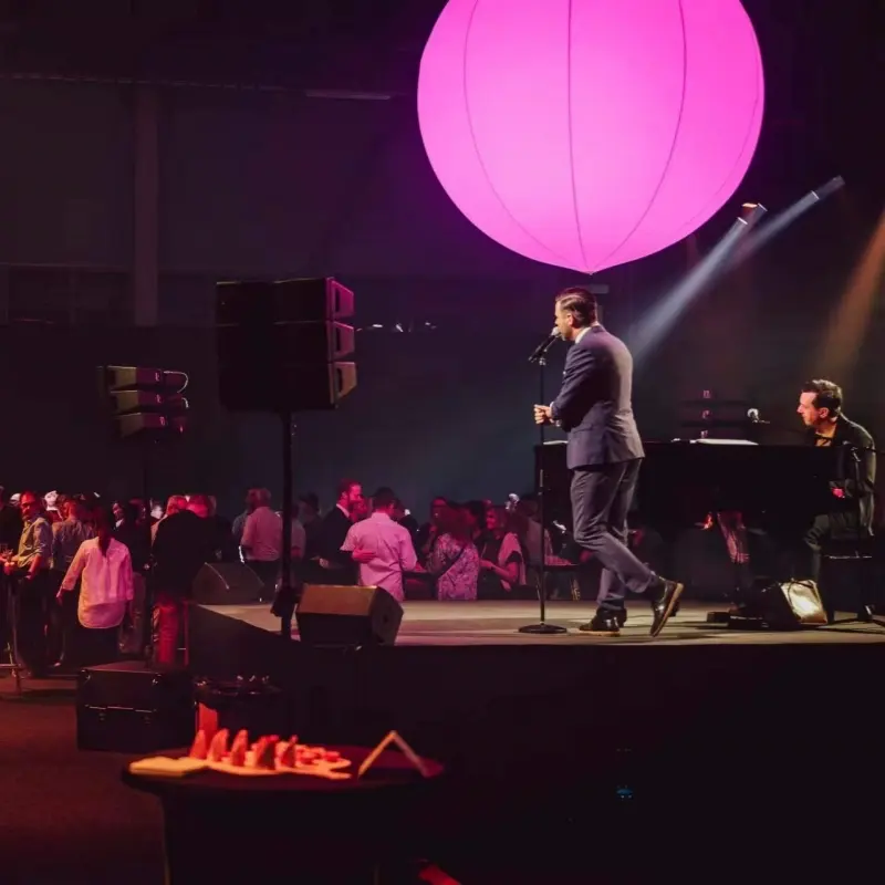 Globo luminoso para eventos Airsatr para conciertos