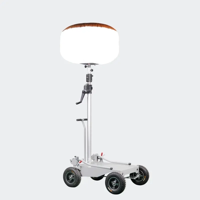 LED Balloon Mobile Cart