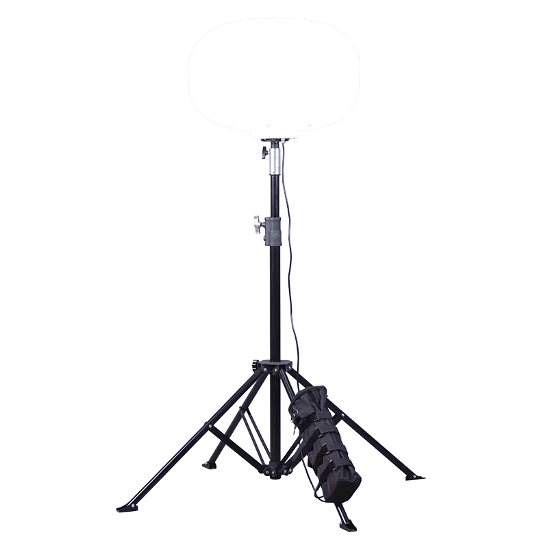 Iluminação temporária de balão para camping
